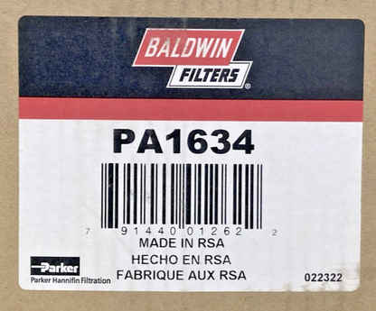 NEW GENUINE BALDWIN PA1634 AIR FILTER