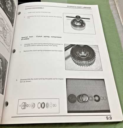 GENUINE VICTORY 9917186 SERVICE PUBLICATIONS SERVICE MANUAL 2001