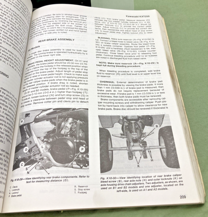 GENUINE INTERTEC ALL-TERRAIN VEHICLE MAINTENANCE MANUAL 1974-1987 VOL. 1