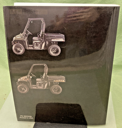 GENUINE POLARIS 9923008 RANGER EV-LSV SERVICE MANUAL 2011