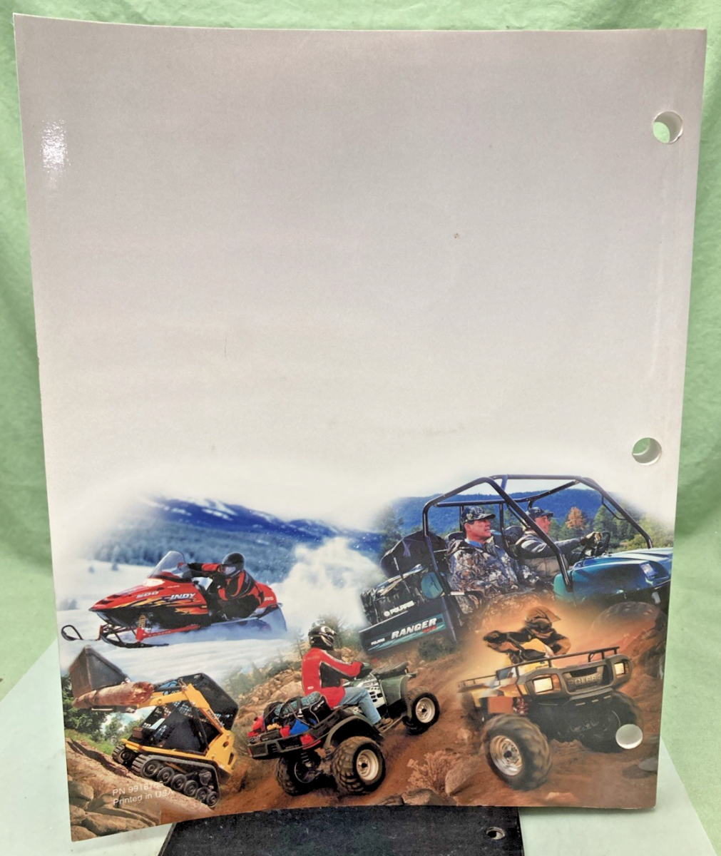 GENUINE POLARIS 9918765 MAGNUM 330/330 HDS SERVICE MANUAL 2004