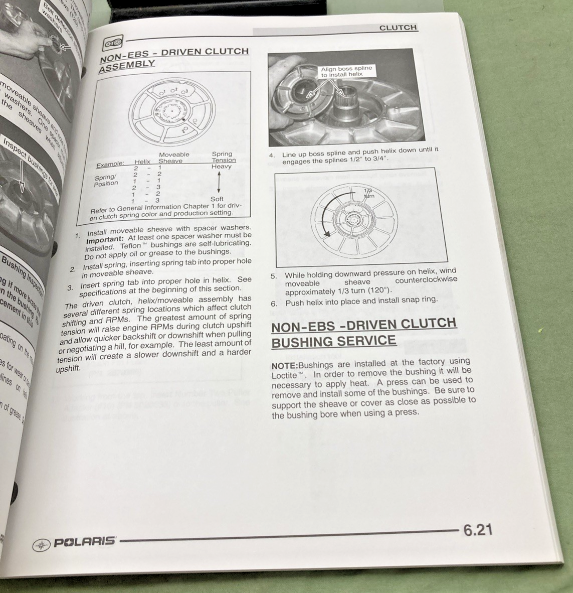 GENUINE POLARIS 9918765 MAGNUM 330/330 HDS SERVICE MANUAL 2004