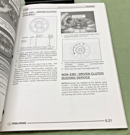 GENUINE POLARIS 9918765 MAGNUM 330/330 HDS SERVICE MANUAL 2004