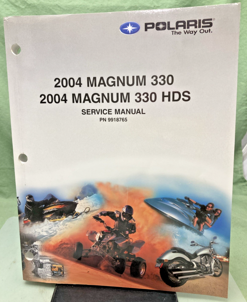 GENUINE POLARIS 9918765 MAGNUM 330/330 HDS SERVICE MANUAL 2004