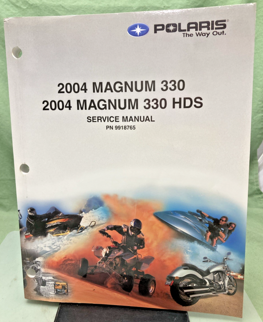 GENUINE POLARIS 9918765 MAGNUM 330/330 HDS SERVICE MANUAL 2004