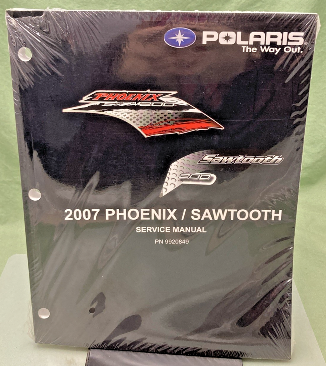 NEW GENUINE POLARIS 9920849 PHOENIX/SAWTOOTH SERVICE MANUAL 2007