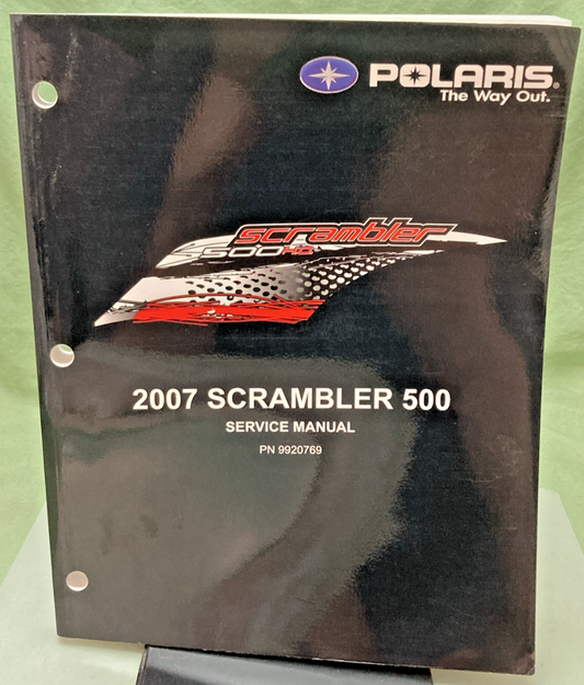 NEW GENUINE POLARIS 9920769 SCRAMBLER 500 2007 SERVICE MANUAL