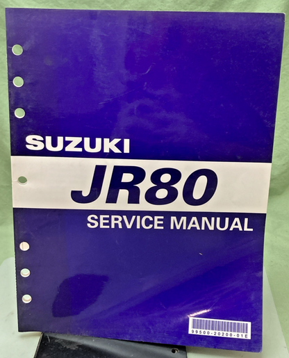 NEW GENUINE SUZUKI 99500-20200-01E JR80 SERVICE MANUAL 2000