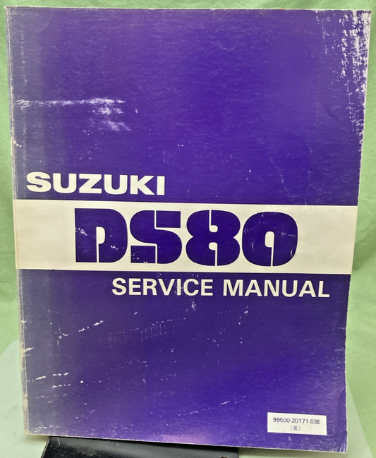 GENUINE SUZUKI 99500-20171-03E DS80 SERVICE MANUAL