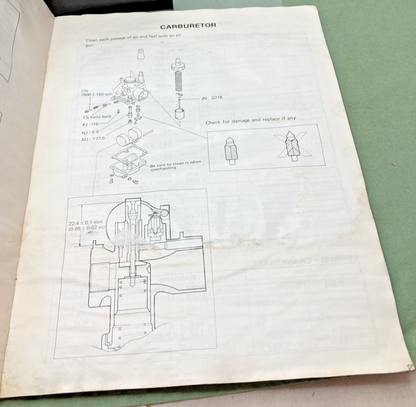 GENUINE SUZUKI SR-0570 FA50/M SUPPLIMENTARY SERVICE MANUAL