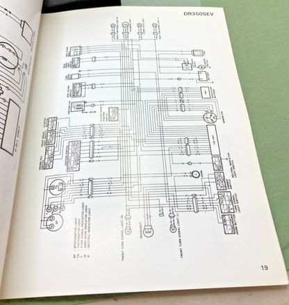 GENUINE SUZUKI 99923-13971 MOTORCYCLE/ATV WIRING DIAGRAMS 1997