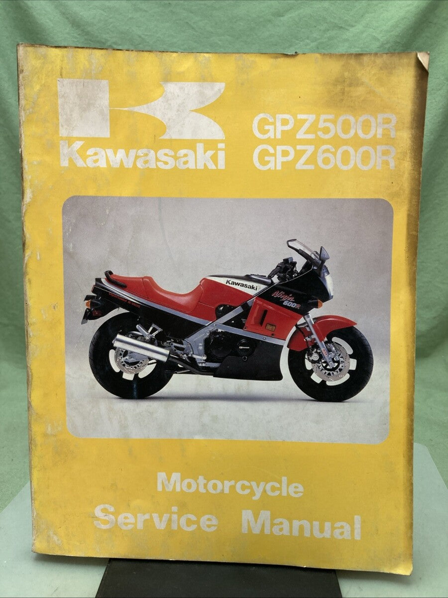 GENUINE KAWASAKI 99924-1055-02 GPZ500R GPZ600R SERVICE MANUAL 1987