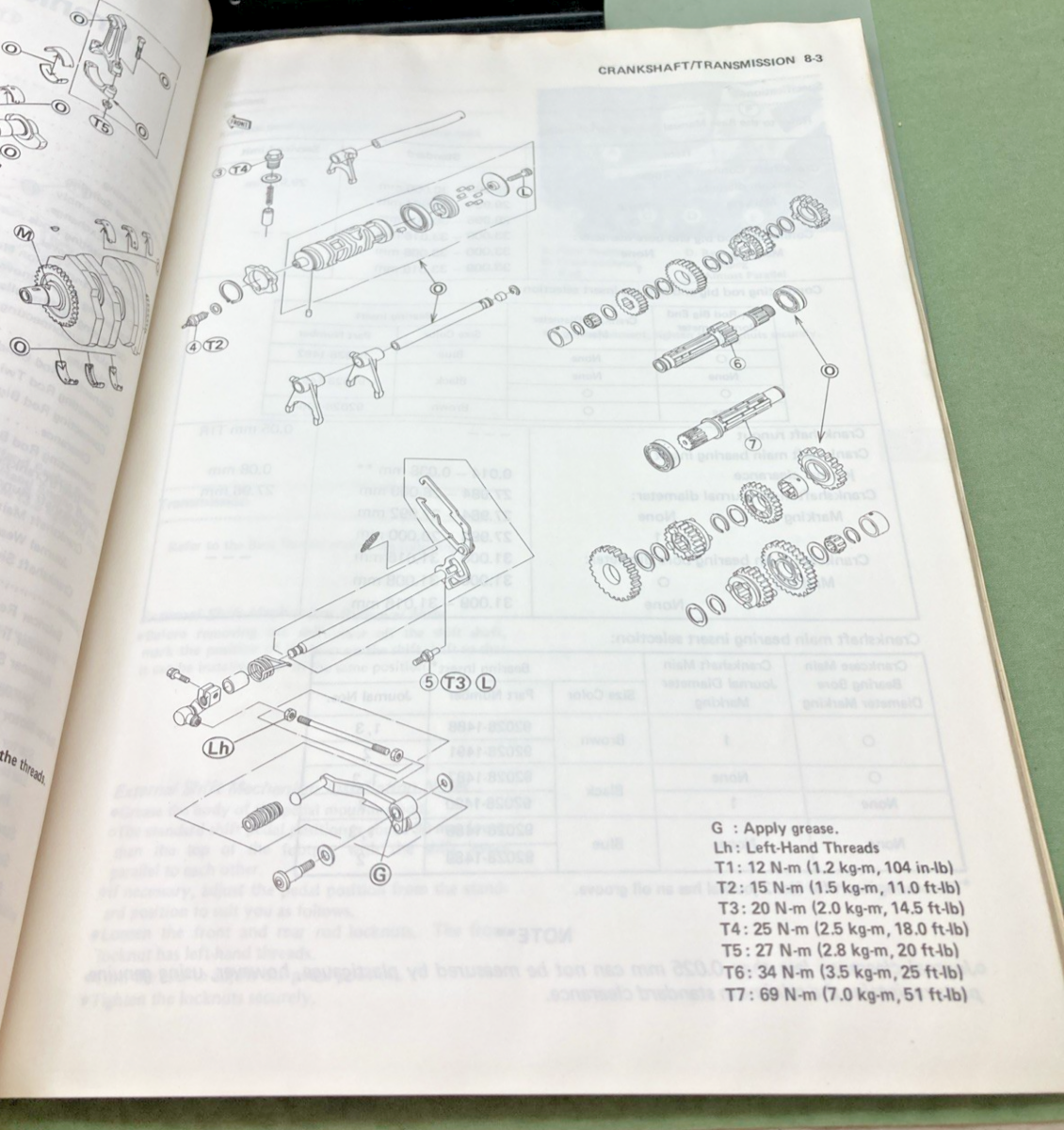 GENUINE KAWASAKI 99924-1109-51 NINJA 250R GPX250R SERVICE MANUAL SUPPLEMENT 1987
