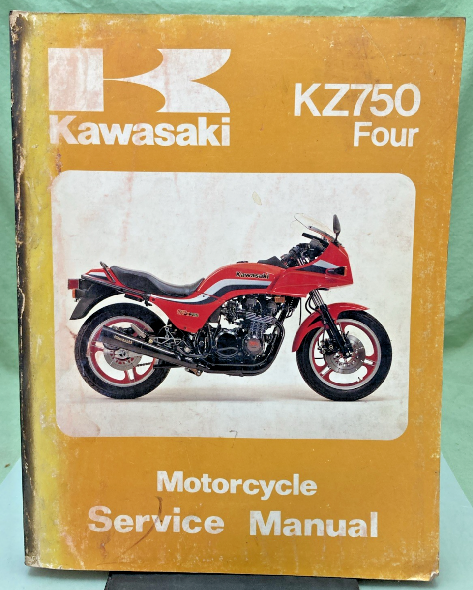 GENUINE KAWASAKI 99924-1021-05 KZ750 FOUR SERVICE MANUAL 1984