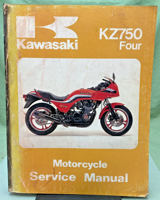 GENUINE KAWASAKI 99924-1021-05 KZ750 FOUR SERVICE MANUAL 1984