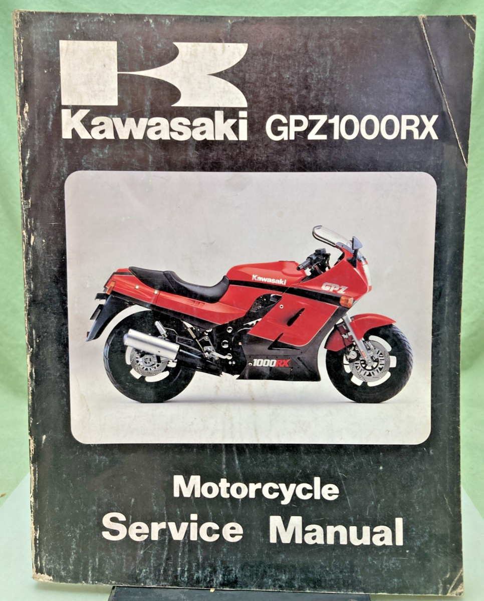 GENUINE KAWASAKI 99924-1062-51 GPZ1000RX SERVICE MANUAL 1985