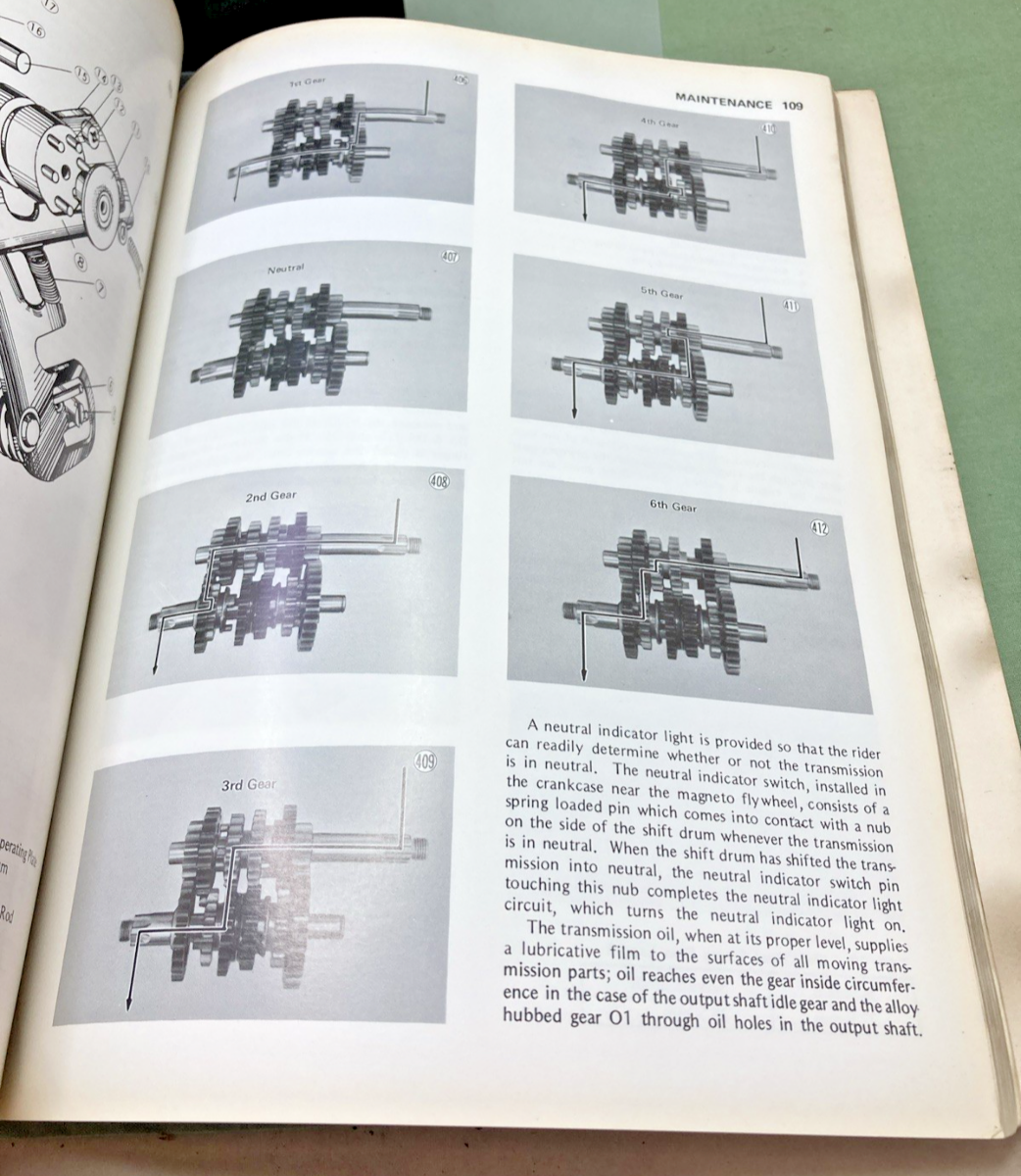 GENUINE KAWASAKI 99924-1010-04 KE125 SERVICE MANUAL 1981