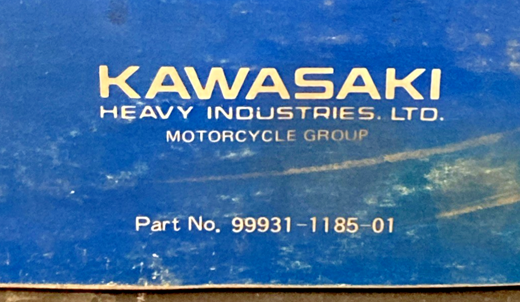 GENUINE KAWASAKI 99931-1185-01 GENERAL ALL TERRAIN VEHICLE ASSY & PREP MANUAL 85