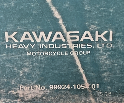 GENUINE KAWASAKI 99924-1054-01 VULCAN VN700.750 SERVICE MANUAL 1984