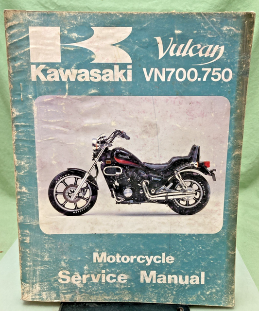 GENUINE KAWASAKI 99924-1054-01 VULCAN VN700.750 SERVICE MANUAL 1984