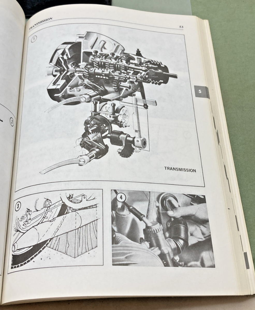 GENUINE CLYMER M308 BMW 500 & 600CC TWINS SERVICE MANUAL 1955-1969