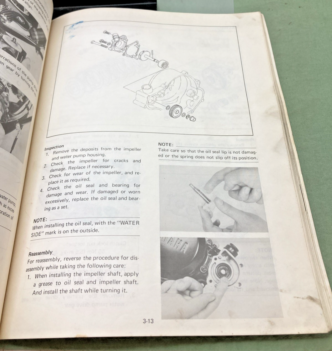 GENUINE YAMAHA LIT-11626-03-79 YZ80K OWNER'S AND SERVICE MANUAL 1982