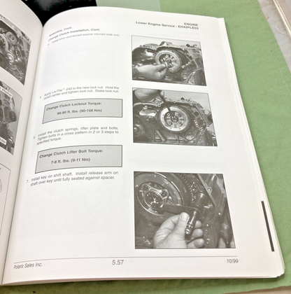 GENUINE POLARIS 9915835 XPEDITION 425 SERVICE MANUAL 2000