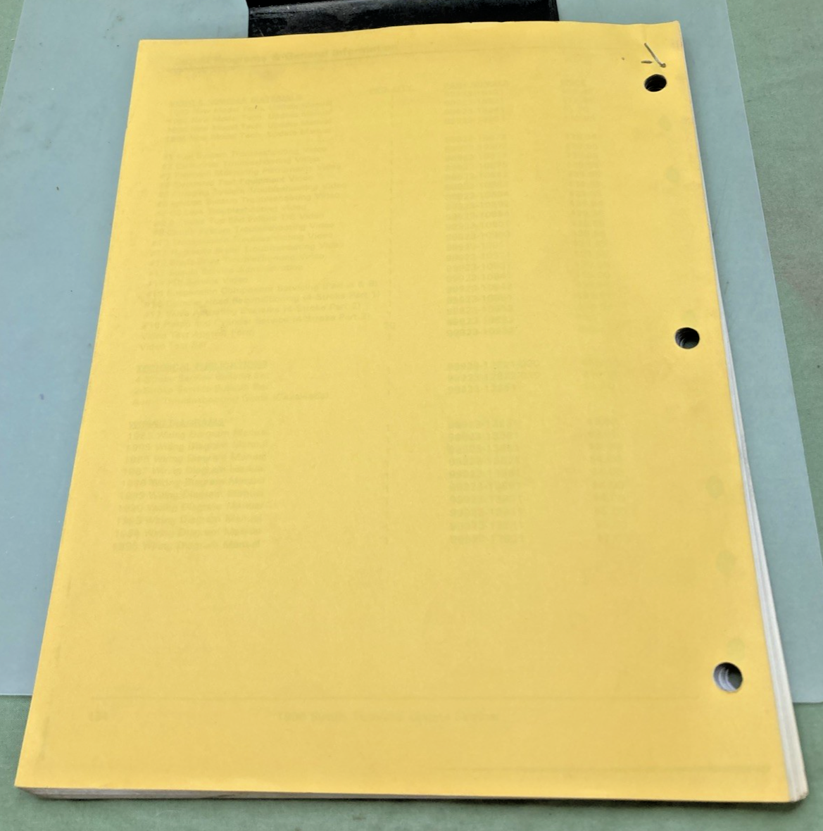 GENUINE SUZUKI 99923-15961 NEW MODEL TECHNICAL UPDATE SEMINAR 1996