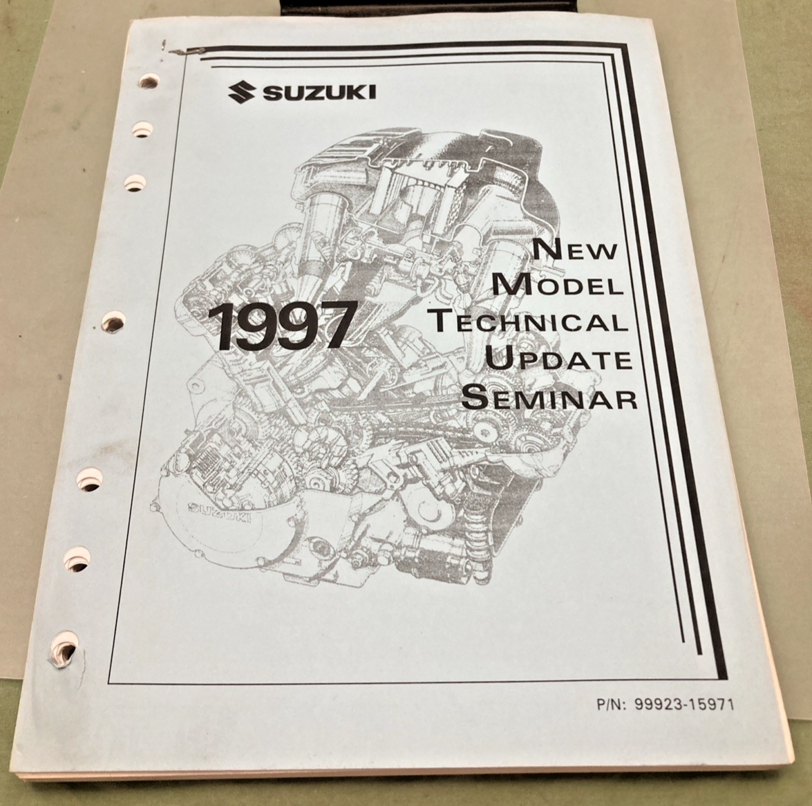 GENUINE SUZUKI 99923-15971 NEW MODEL TECHNICAL UPDATE SEMINAR 1997