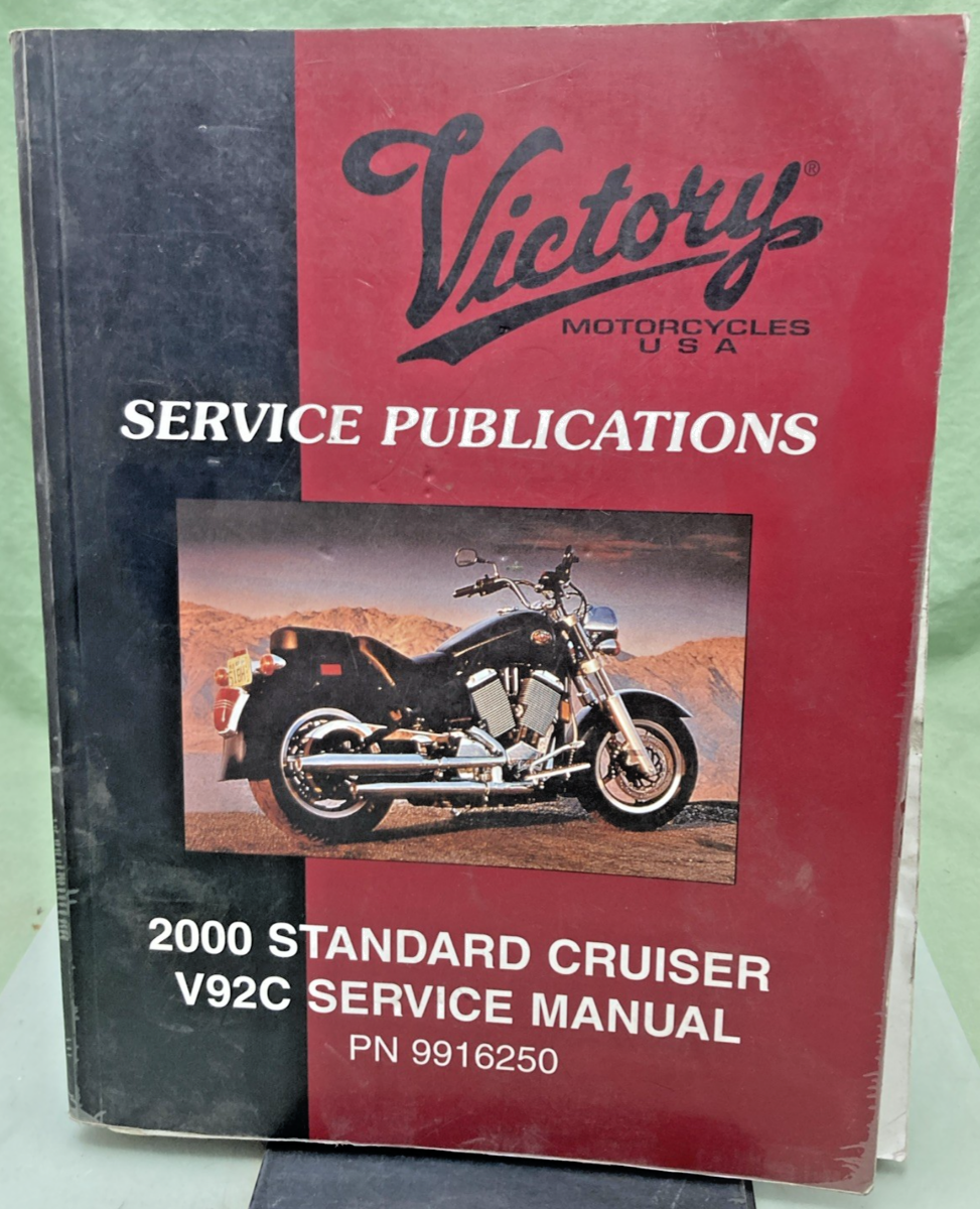 GENUINE SUZUKI 9916250 STANDARD CRUISER V92C SERVICE MANUAL 2000