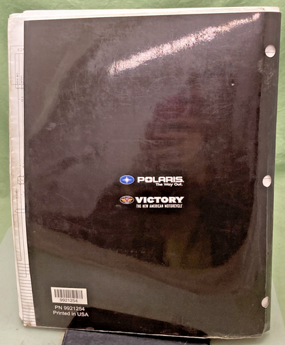 GENUINE VICTORY 9921254 VISION STREET/TOUR SERVICE MANUAL 2008