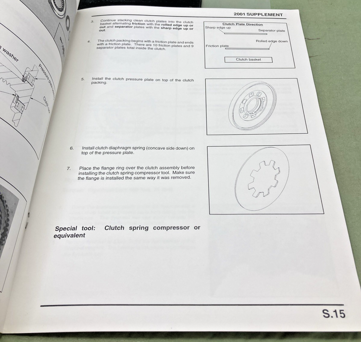 GENUINE VICTORY 9916772 STANDARD AND SUPPORT CRUISER SERVICE MANUAL SUP 2001