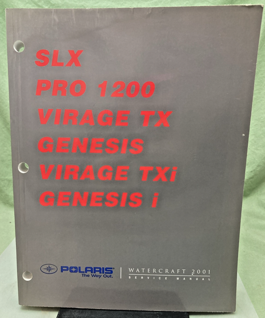 GENUINE POLARIS 9917164 WATERGRAFT SERVICE MANUAL 2001