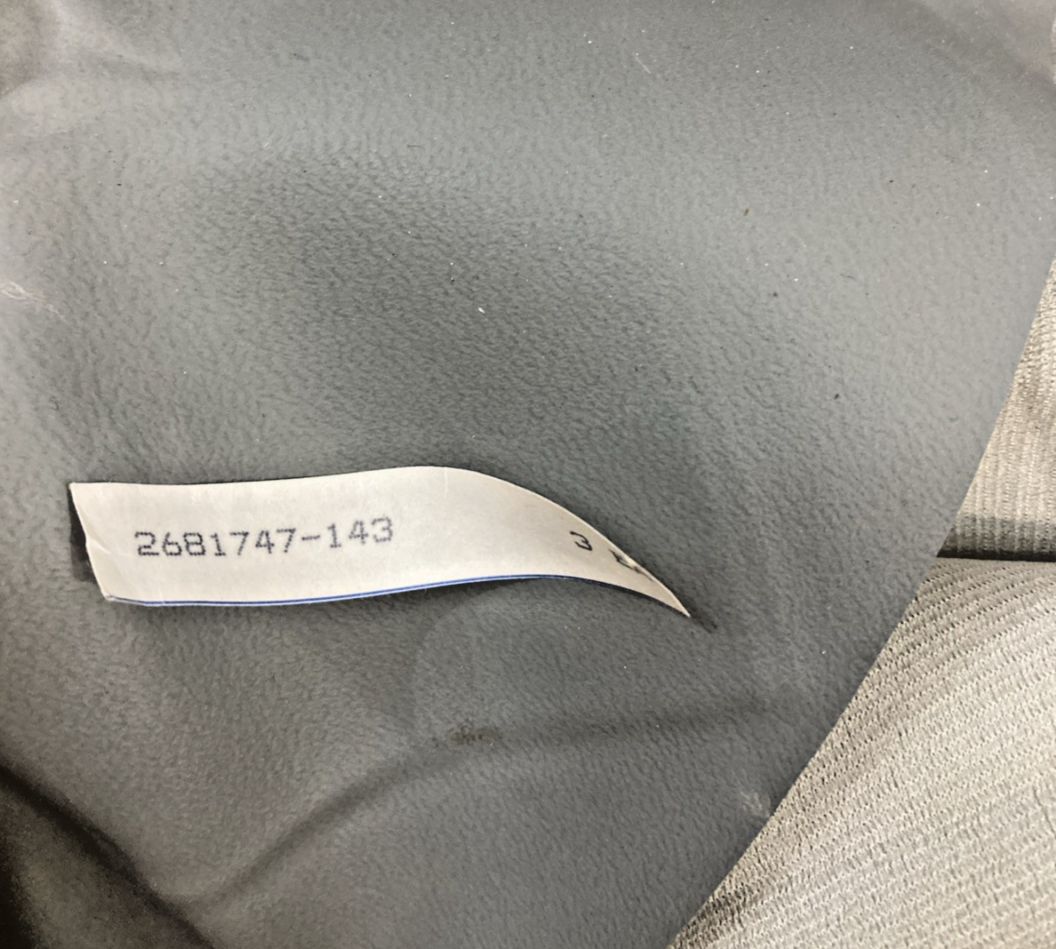 NEW REPLACES POLARIS 2681747-132 GRAY SEAT COVER