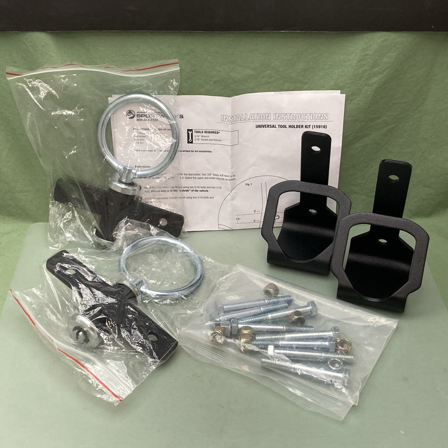 NEW GENUINE American Sportworks 15916 Universal Tool Holder Kit
