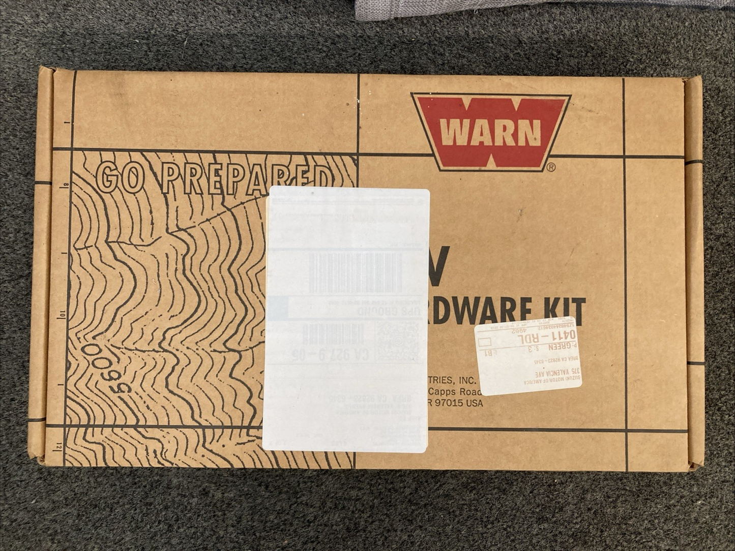 NEW GENUINE WARN 79380 WINCH MOUNTING KIT FOR SUZUKI 990A0-45071