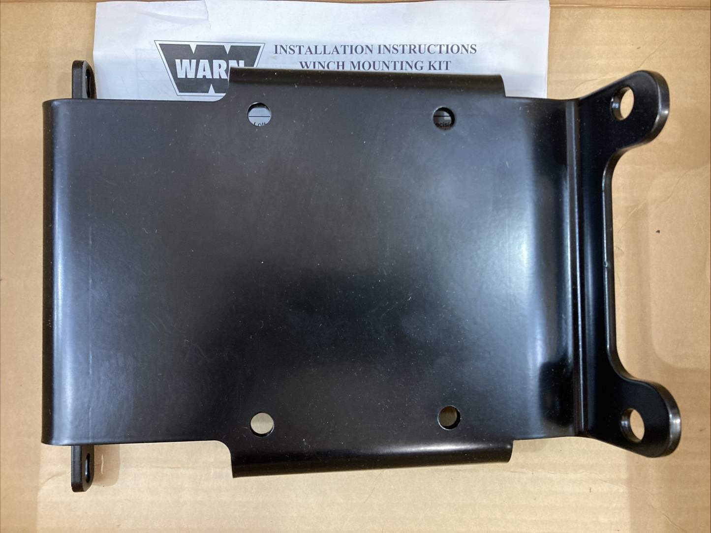 NEW GENUINE WARN 70326 WINCH MOUNT PLATE ONLY FOR SUZUKI