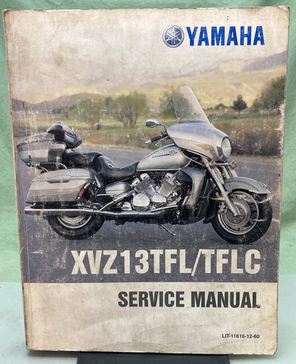 Genuine Yamaha LIT-11616-12-60 XVZ13TFL/TFLC Service Manual 1998