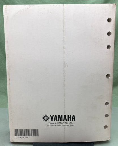 Genuine Yamaha LIT-11616-19-83 FJR13AV(C) FJR13AEV(C) Service Manual 2006