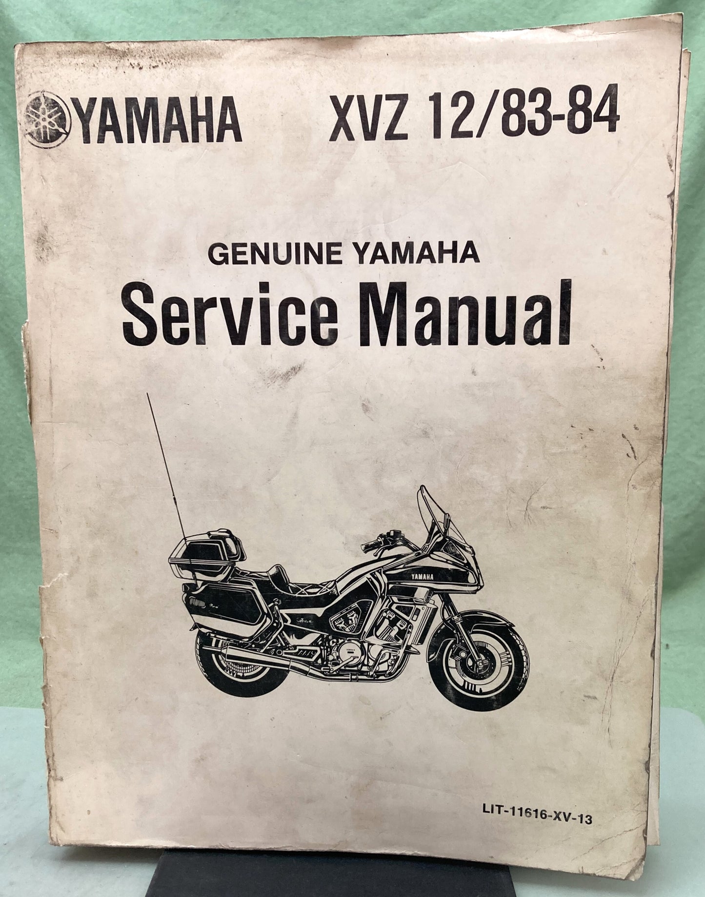 Genuine Yamaha LIT-11616-XV-13 XVZ 12 Service Manual '83-'84