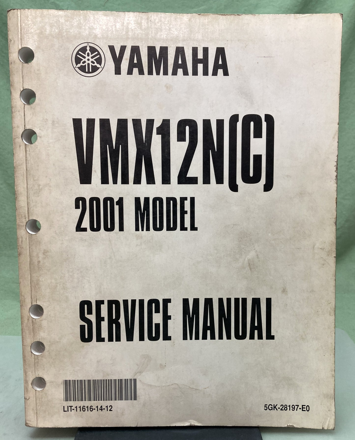 Genuine Yamaha LIT-11616-14-12 VMX12N(C) Service Manual 2000