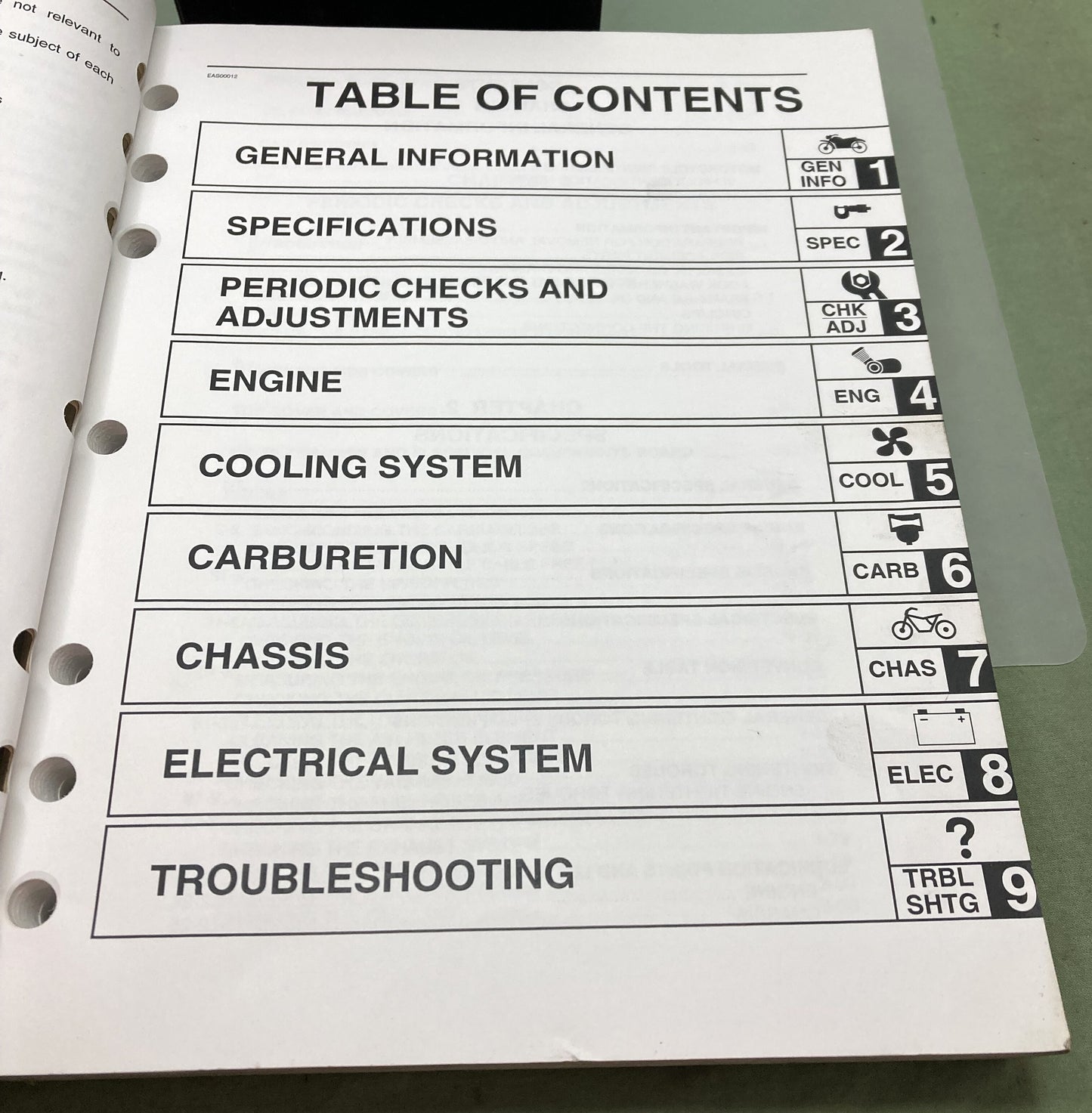 Genuine Yamaha LIT-11616-14-12 VMX12N(C) Service Manual 2000
