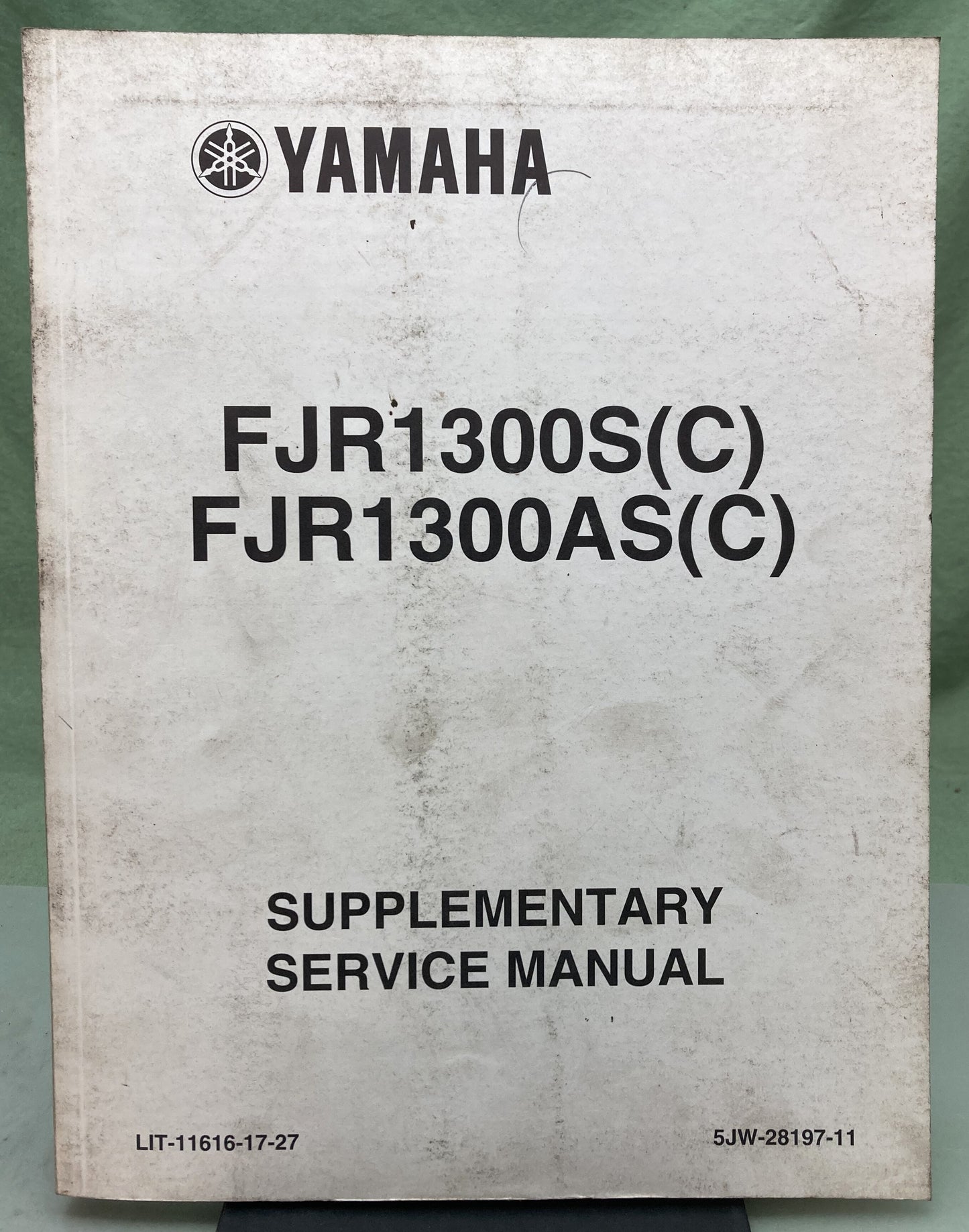 Genuine Yamaha LIT-11616-17-27 FJR1300S(C) FJR1300AS(C) Supp. Service Manual 2003