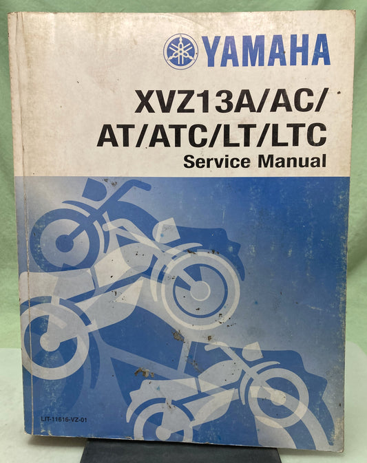 Genuine Yamaha LIT-11616-VZ-01 XVZ13A/AC/AT/ATC/LT/LTC Service Manual 1996
