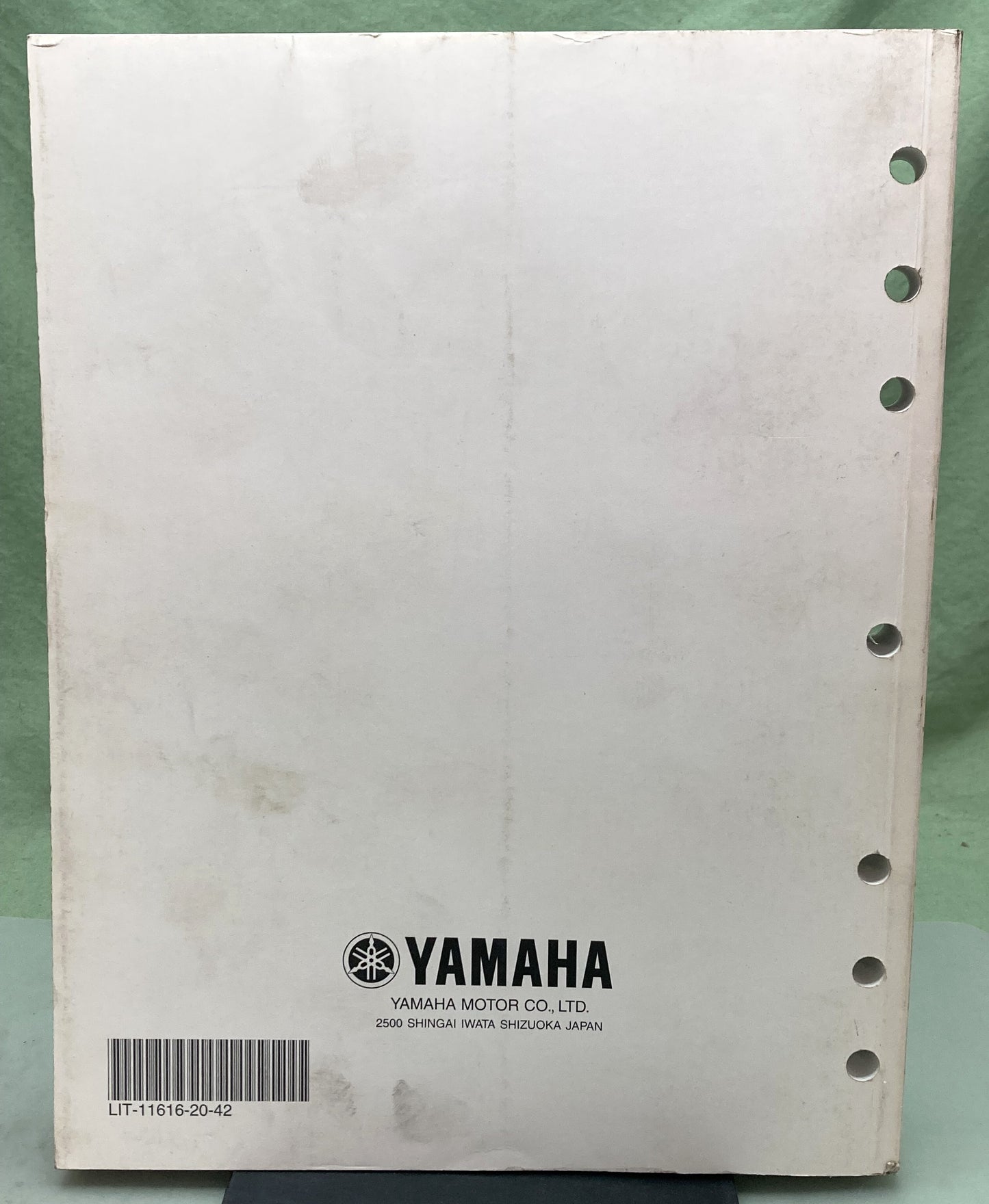 Genuine Yamaha LIT-11616-20-42 XVS13AW(C) XVS13CTW(C) Service Manual 2006