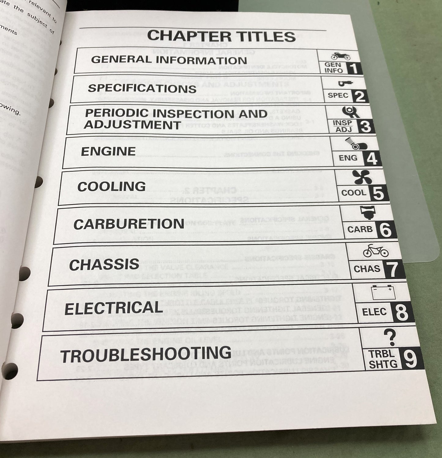 Genuine Yamaha LIT-11616-11-25 YZF-R1K(C) Service Manual 1998