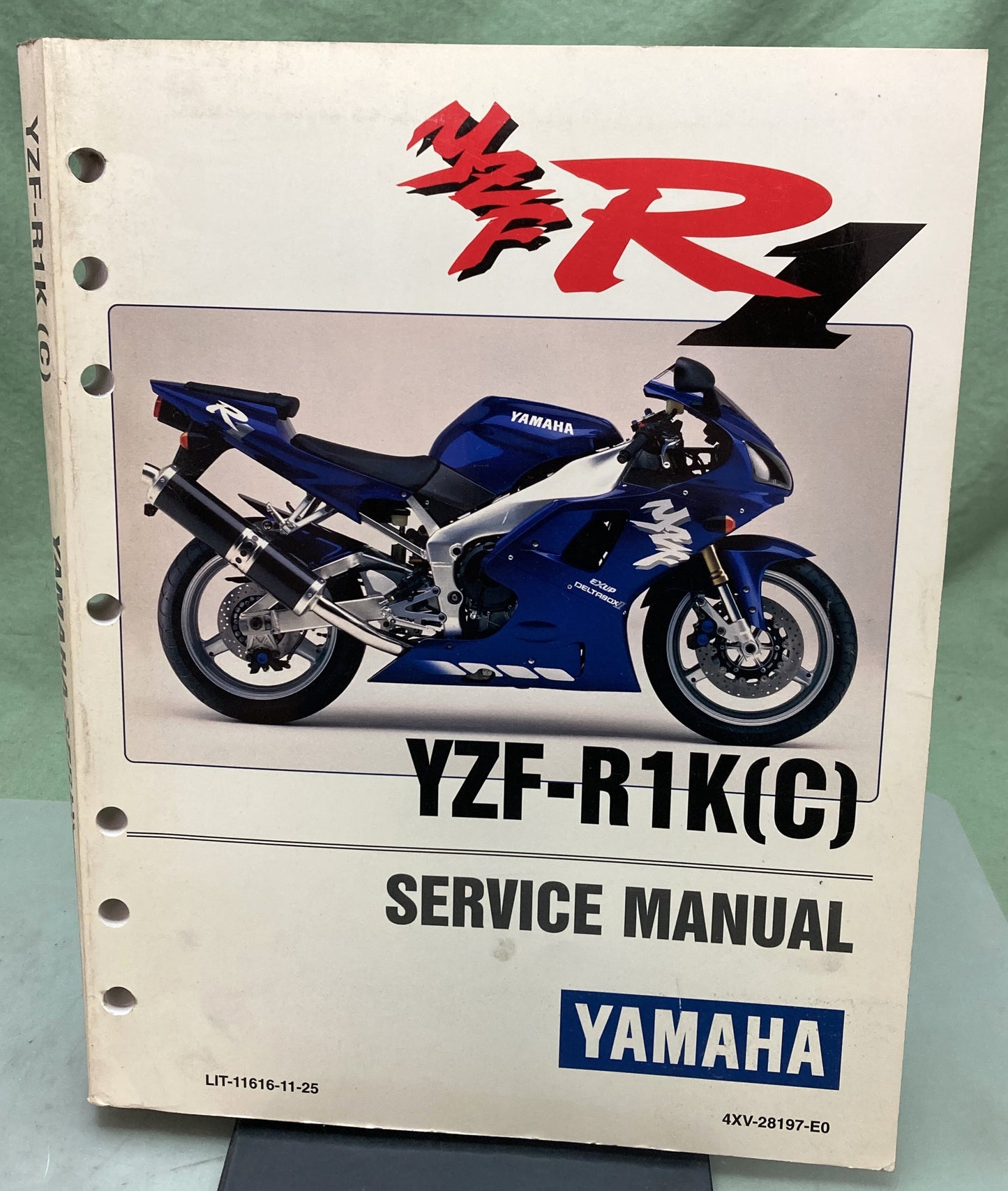 Genuine Yamaha LIT-11616-11-25 YZF-R1K(C) Service Manual 1998