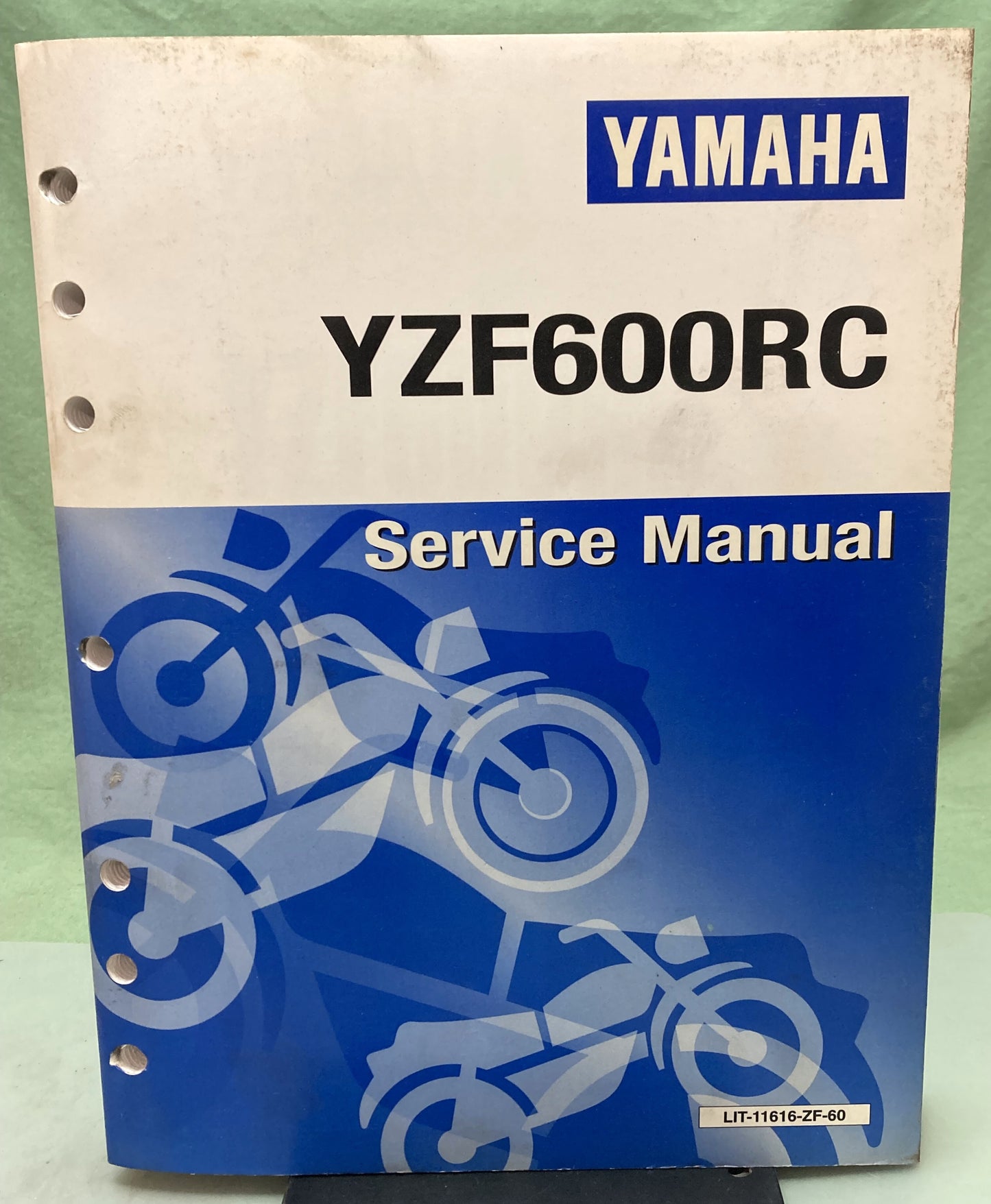 Genuine Yamaha LIT-11616-ZF-60 YZF600RC Service Manual 1995