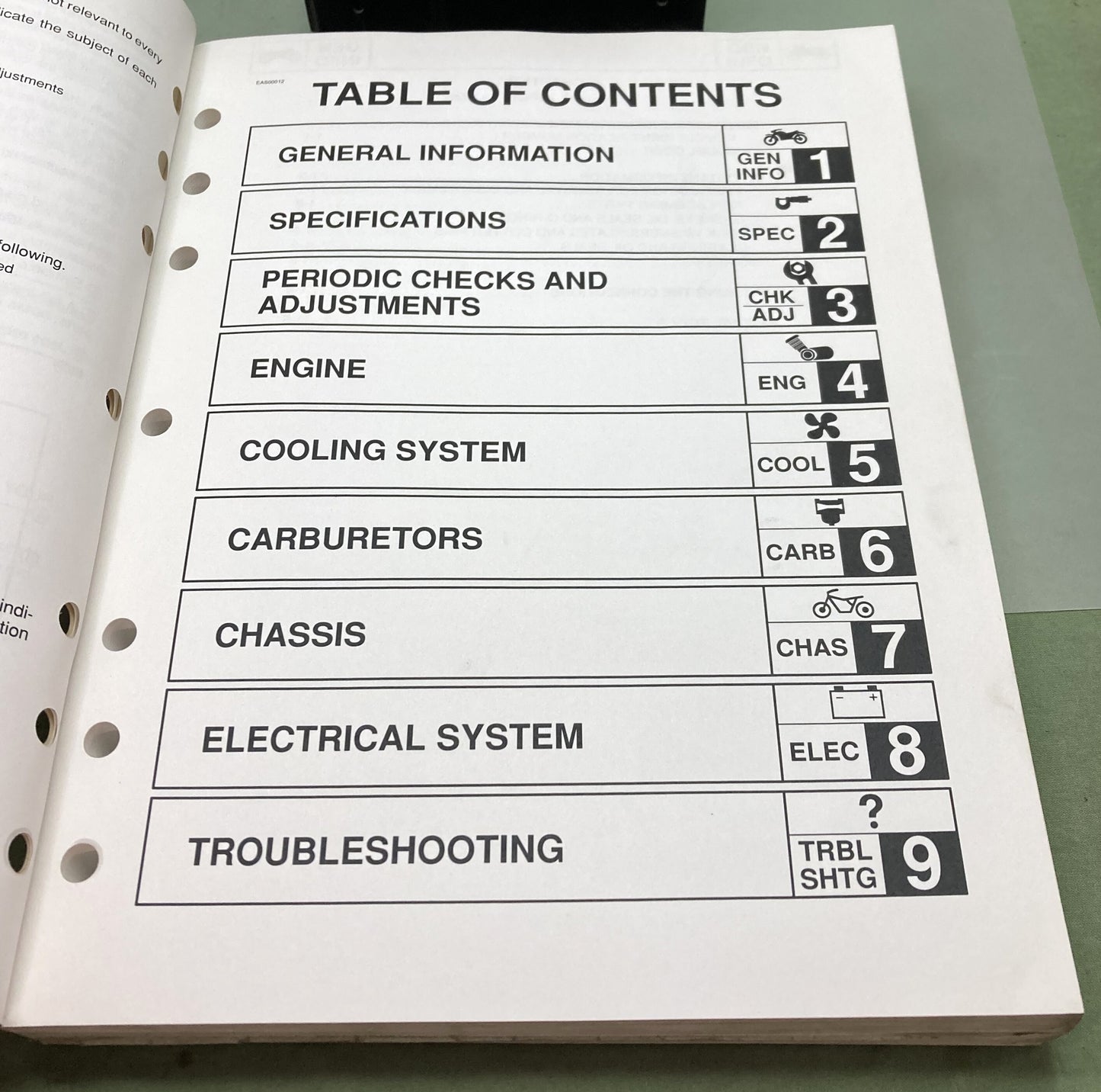 Genuine Yamaha LIT-11616-14-48 FZS1000N FZS1000NC Service Manual 2001