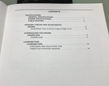 Genuine Yamaha LIT-11616-16-33 FZS10R FZS10SPR Supp. Service Manual 2002